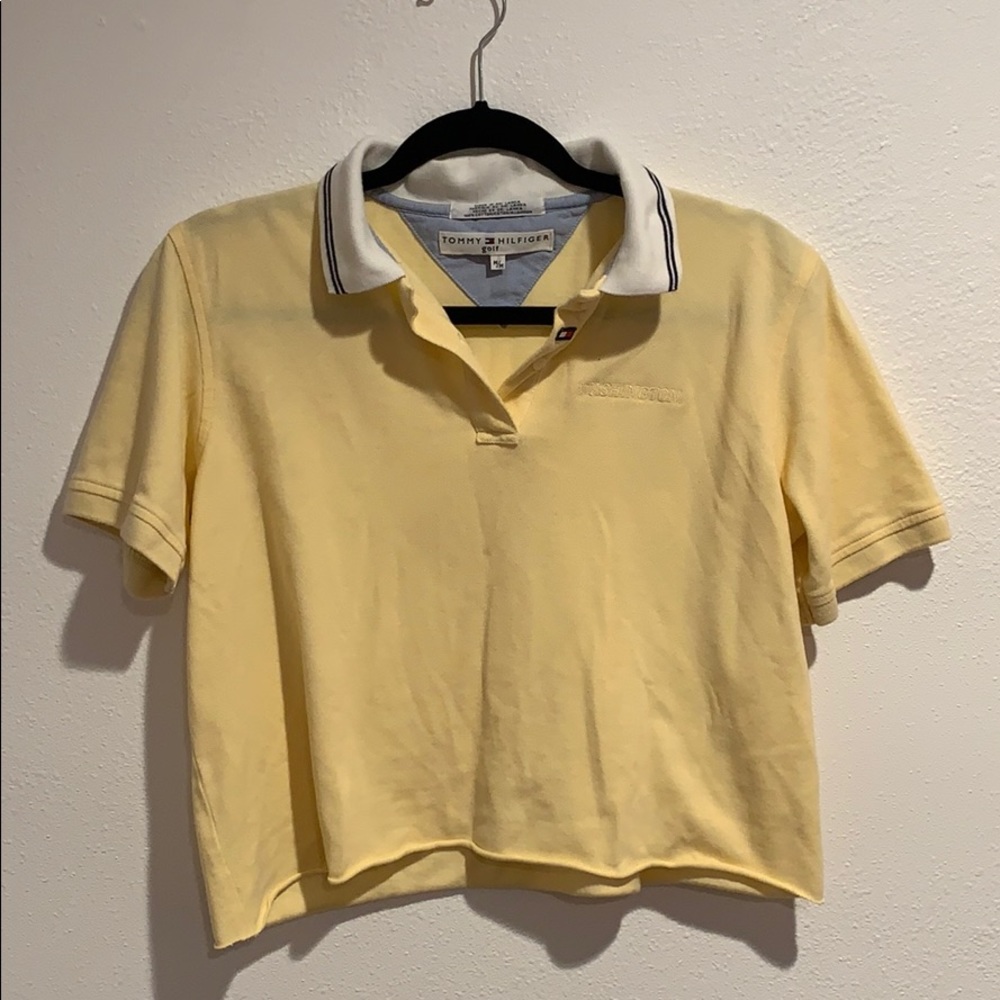 cropped t shirt from Tommy Hilfiger